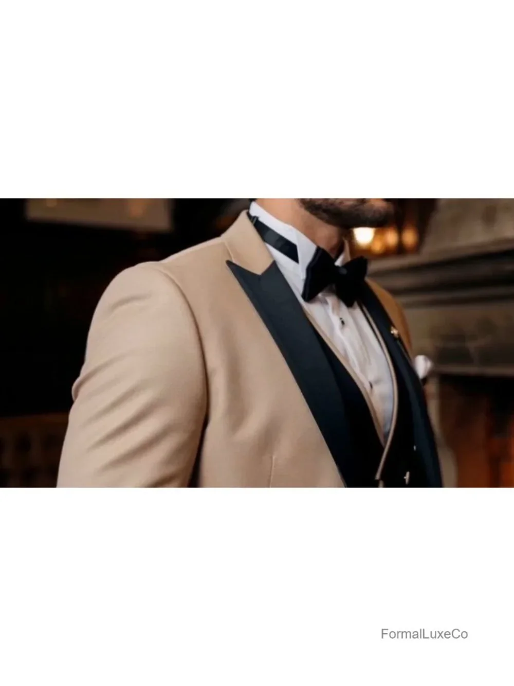 Men's 3 Piece Slim Fit Suit Wedding Prom Tuxedo Formal Business